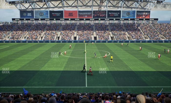 Subaru Park - Section 107 Seat View