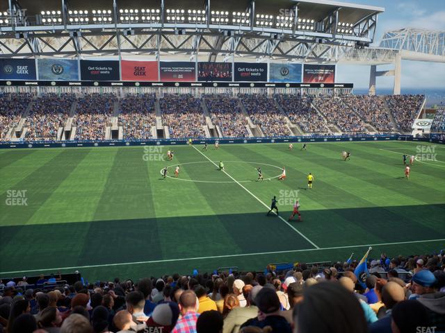 Subaru Park - Section 108 Seat View