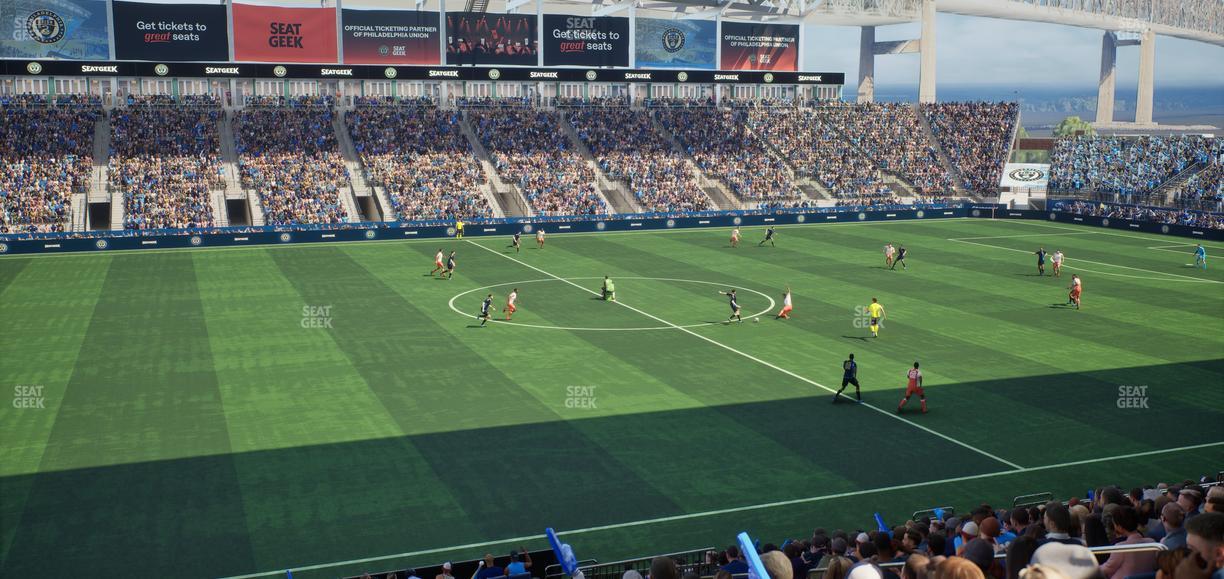 Subaru Park - Section 109 Seat View