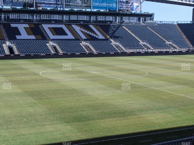 Subaru Park - Section 109 Seat View