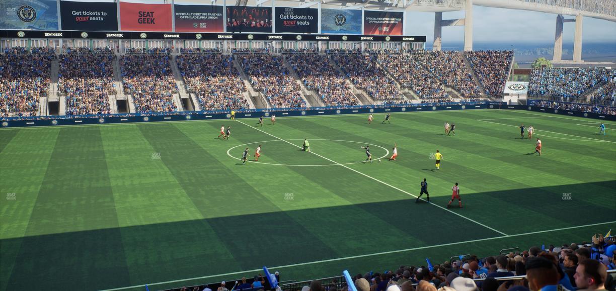 Subaru Park - Section 109 Seat View