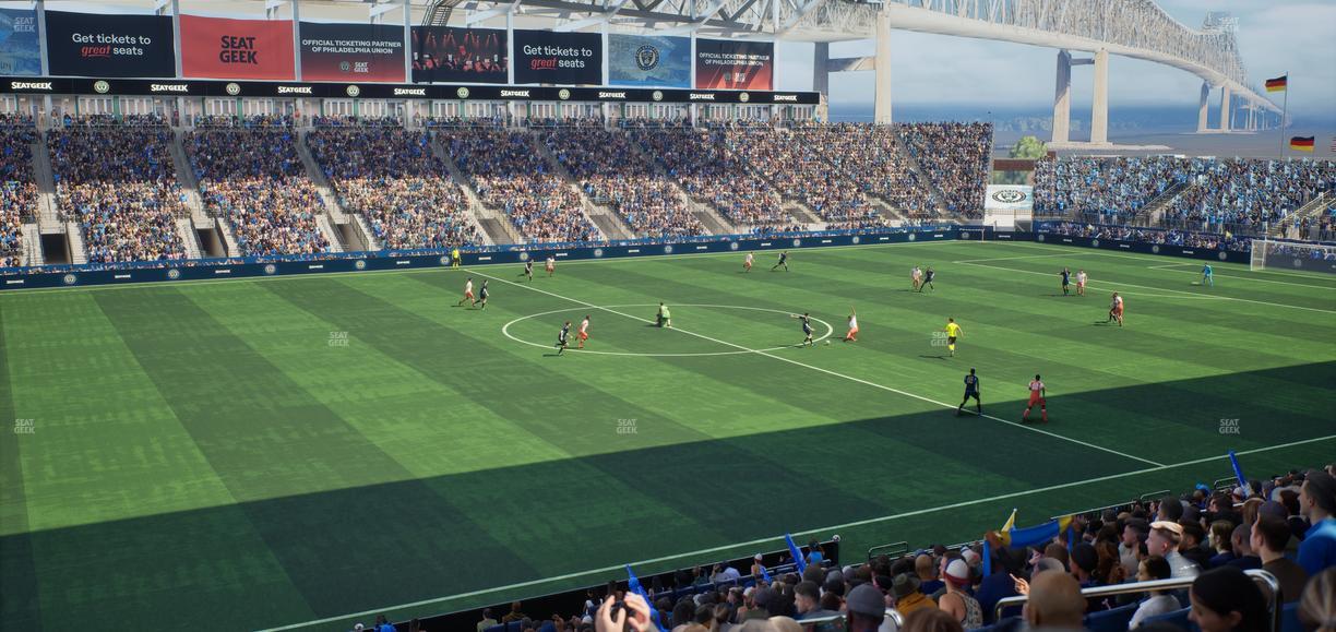 Subaru Park - Section 110 Seat View