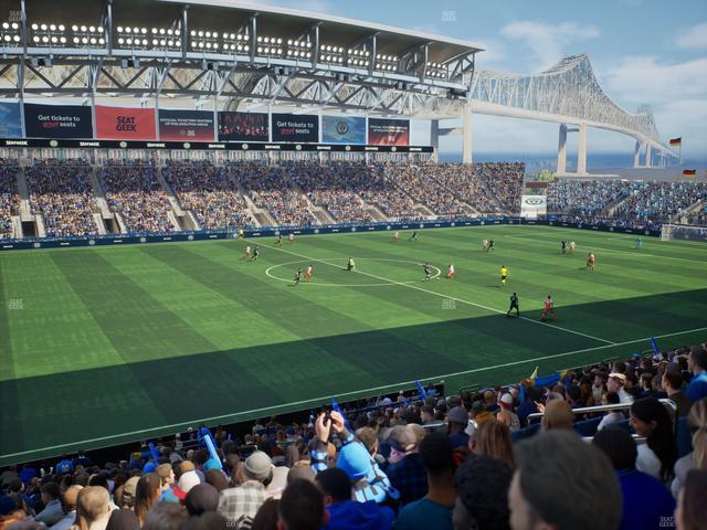 Subaru Park - Section 110 Seat View