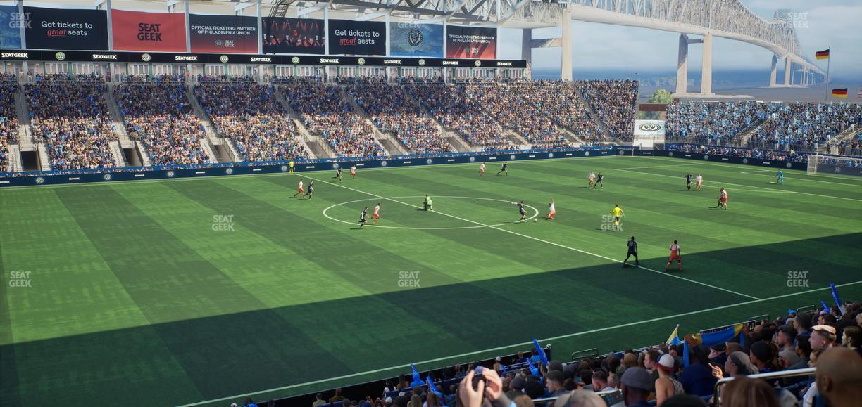 Subaru Park - Section 110 Seat View