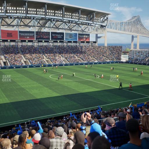 Subaru Park - Section 110 Seat View