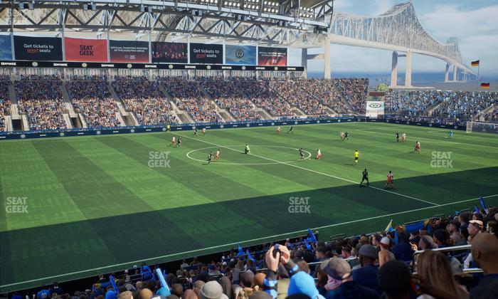 Subaru Park - Section 110 Seat View