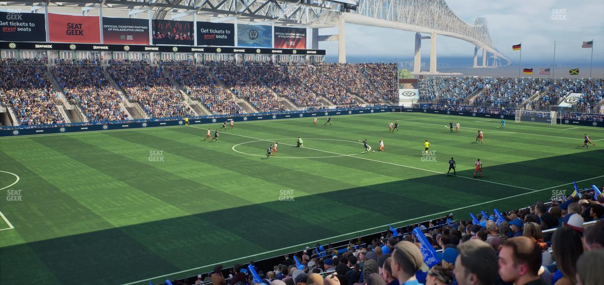 Subaru Park - Section 111 Seat View