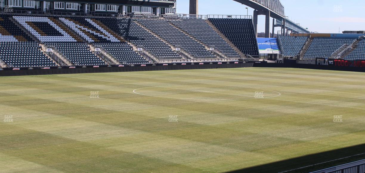 Subaru Park - Section 112 Seat View