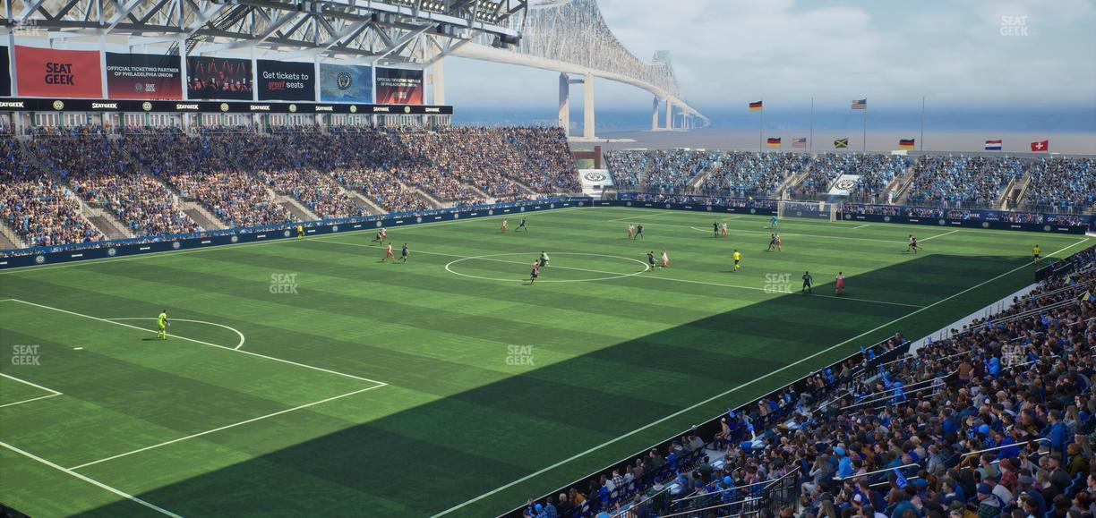 Subaru Park - Section 113 Ada Seat View