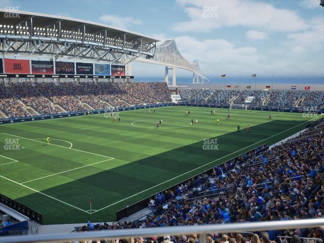 Subaru Park - Section 113 Ada Seat View Subaru Park - Section 113 Ada Seat View