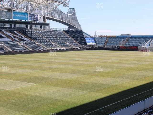 Subaru Park - Section 113 Seat View