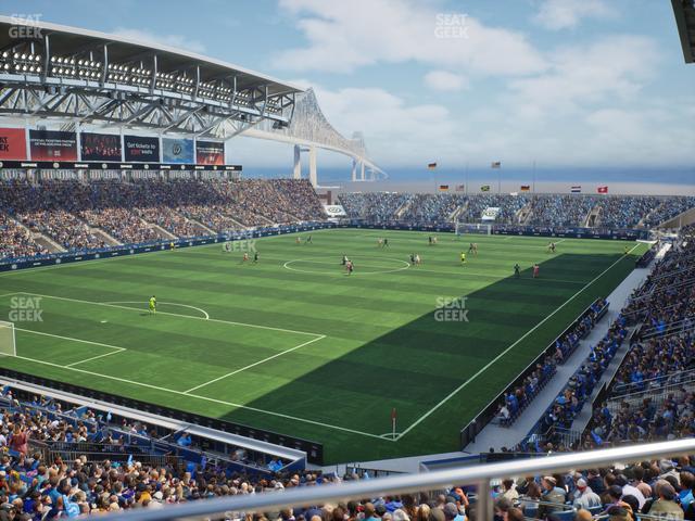 Subaru Park - Section 114 Ada Seat View