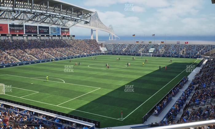 Subaru Park - Section 114 Ada Seat View