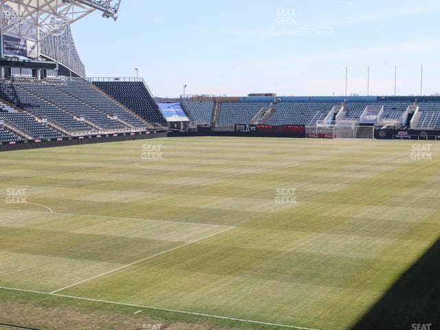 Subaru Park - Section 114 Seat View