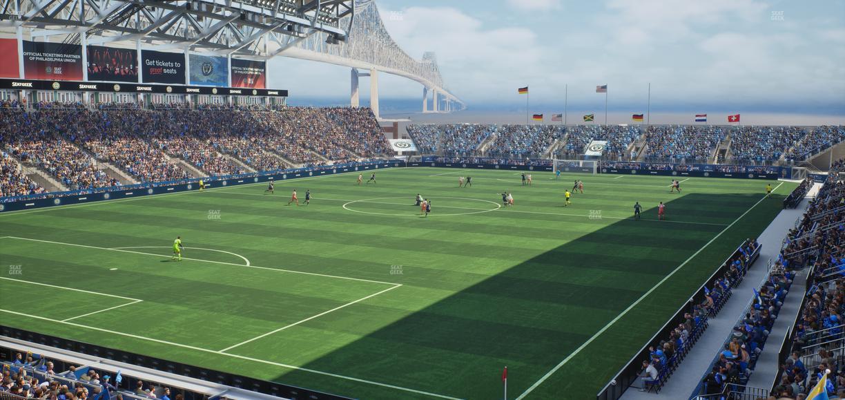 Subaru Park - Section 114 Seat View