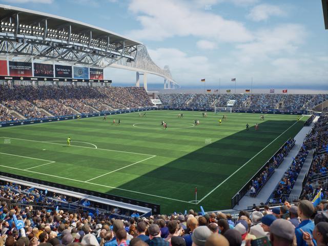 Subaru Park - Section 114 Seat View