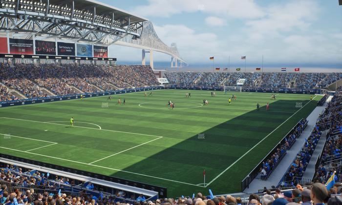 Subaru Park - Section 114 Seat View