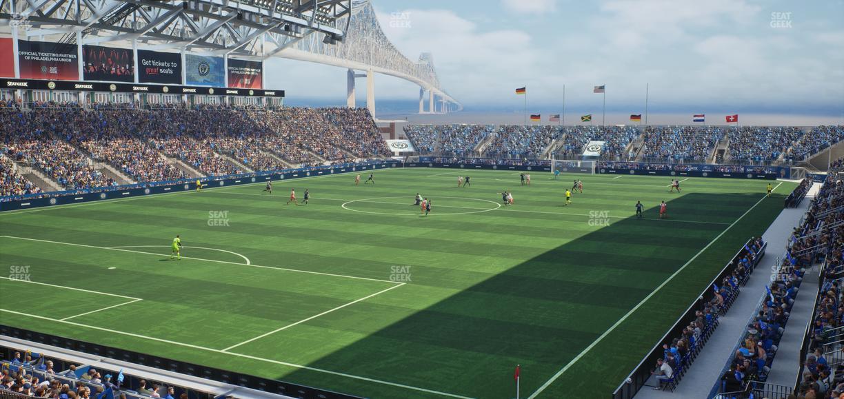 Subaru Park - Section 114 Seat View