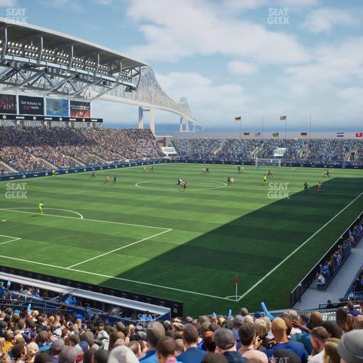 Subaru Park - Section 114 Seat View