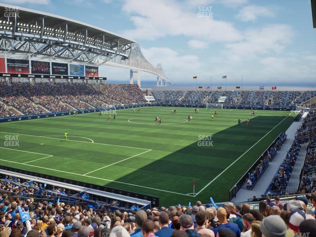 Subaru Park - Section 114 Seat View