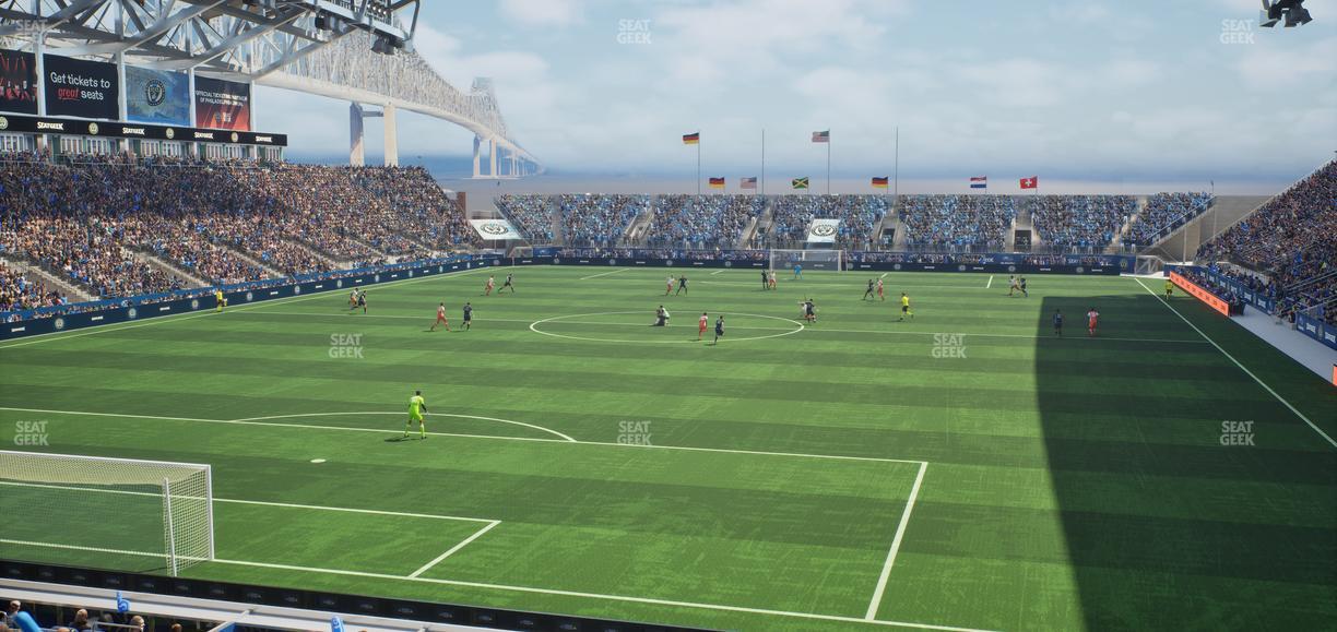 Subaru Park - Section 115 Seat View