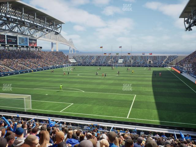 Subaru Park - Section 115 Seat View Subaru Park - Section 115 Seat View