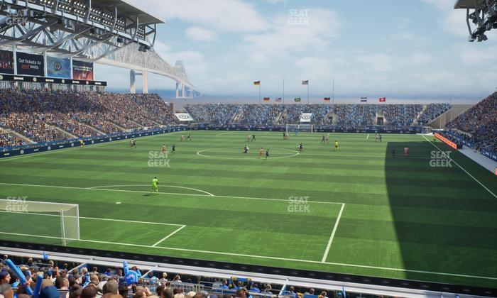 Subaru Park - Section 115 Seat View