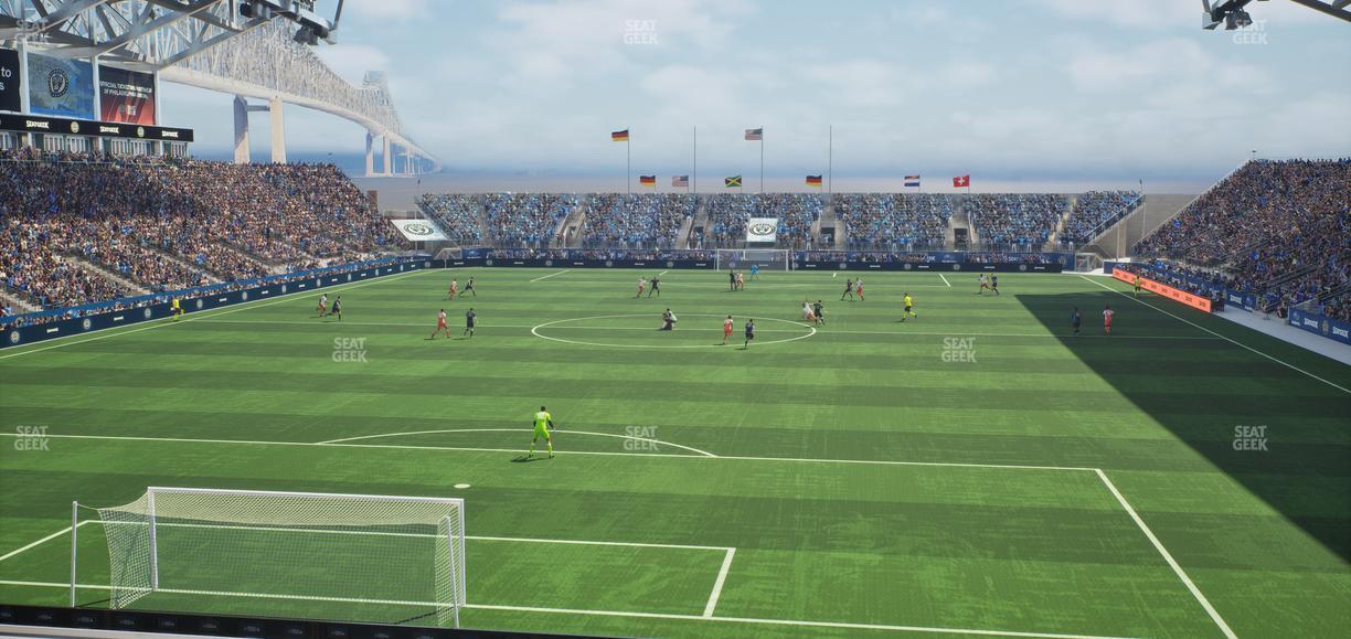 Subaru Park - Section 116 Seat View