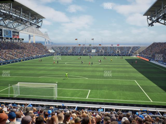 Subaru Park - Section 116 Seat View