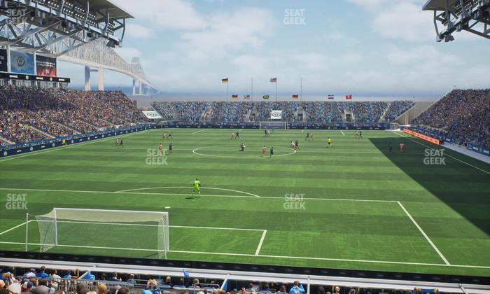 Subaru Park - Section 116 Seat View