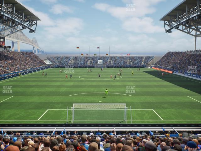 Subaru Park - Section 117 Seat View