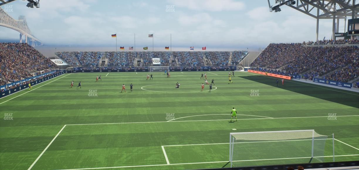 Subaru Park - Section 118 Seat View