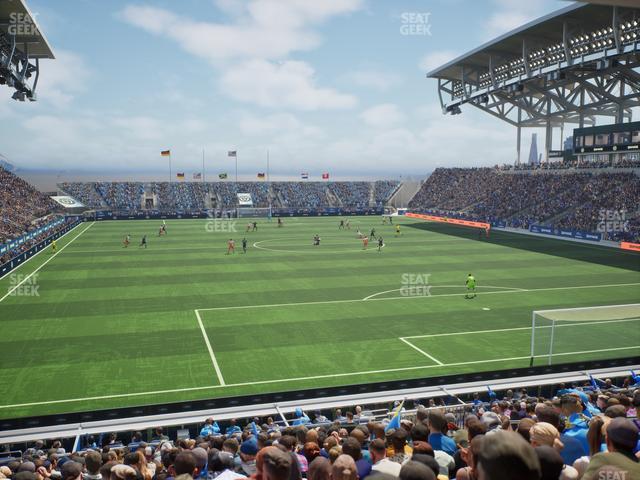 Subaru Park - Section 119 Seat View