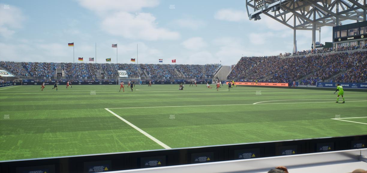 Subaru Park - Section 119 Seat View