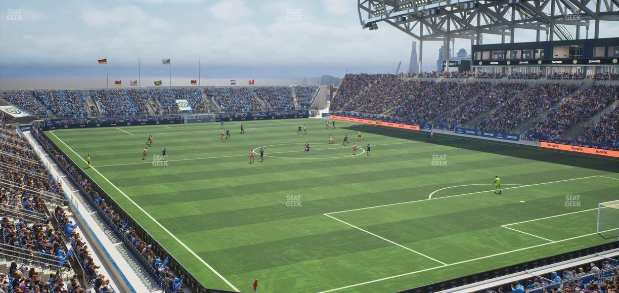 Subaru Park - Section 120 Ada Seat View