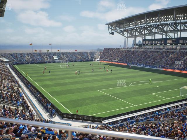 Subaru Park - Section 120 Ada Seat View