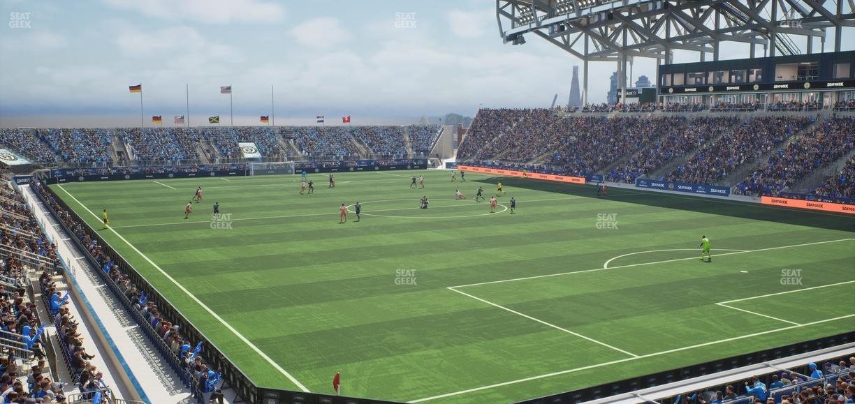 Subaru Park - Section 120 Seat View