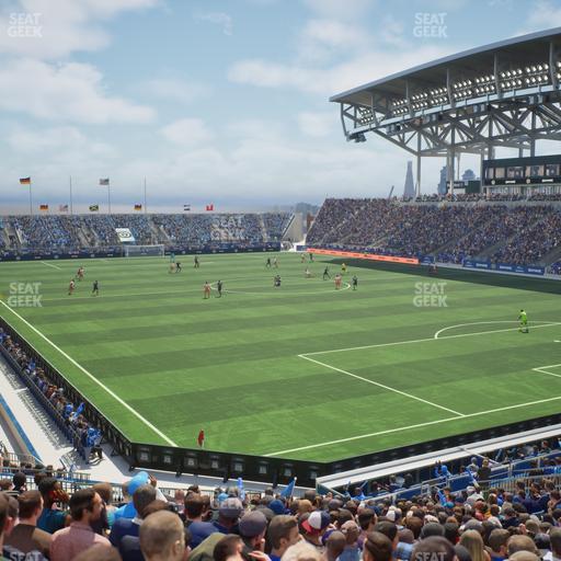 Subaru Park - Section 120 Seat View