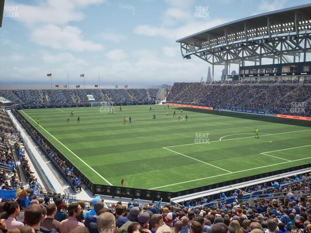 Subaru Park - Section 120 Seat View Subaru Park - Section 120 Seat View