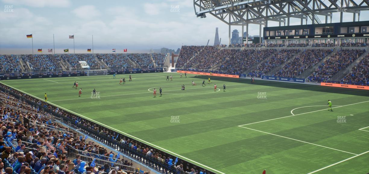 Subaru Park - Section 121 Seat View