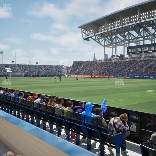 Subaru Park - Section 122 Ada Seat View