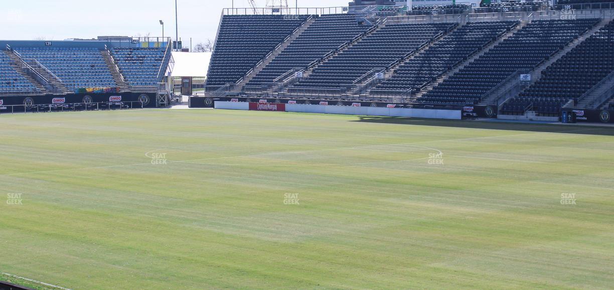 Subaru Park - Section 122 Seat View