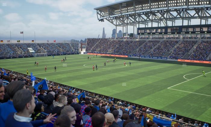 Subaru Park - Section 122 Seat View