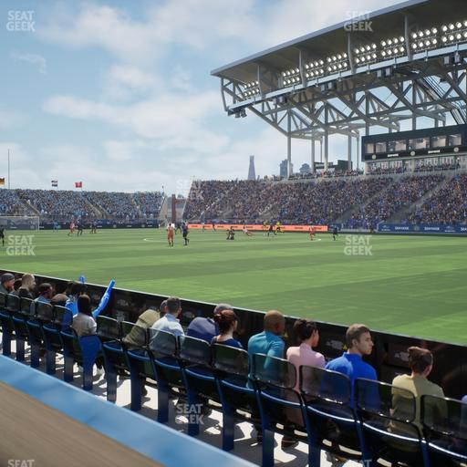 Subaru Park - Section 123 Ada Seat View