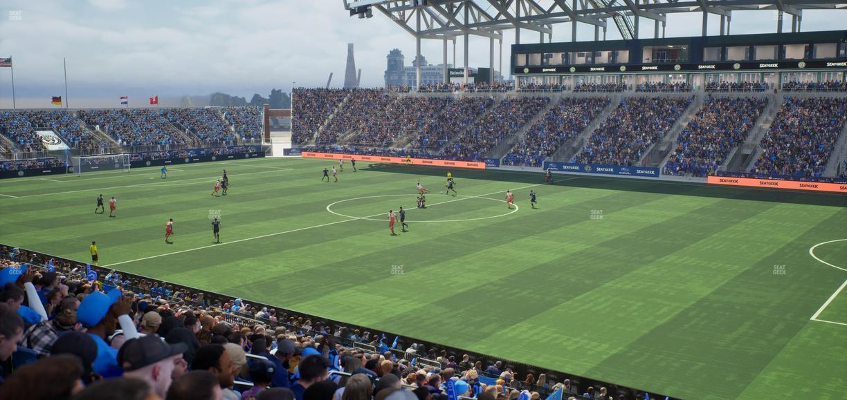 Subaru Park - Section 123 Seat View