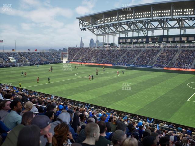 Subaru Park - Section 123 Seat View