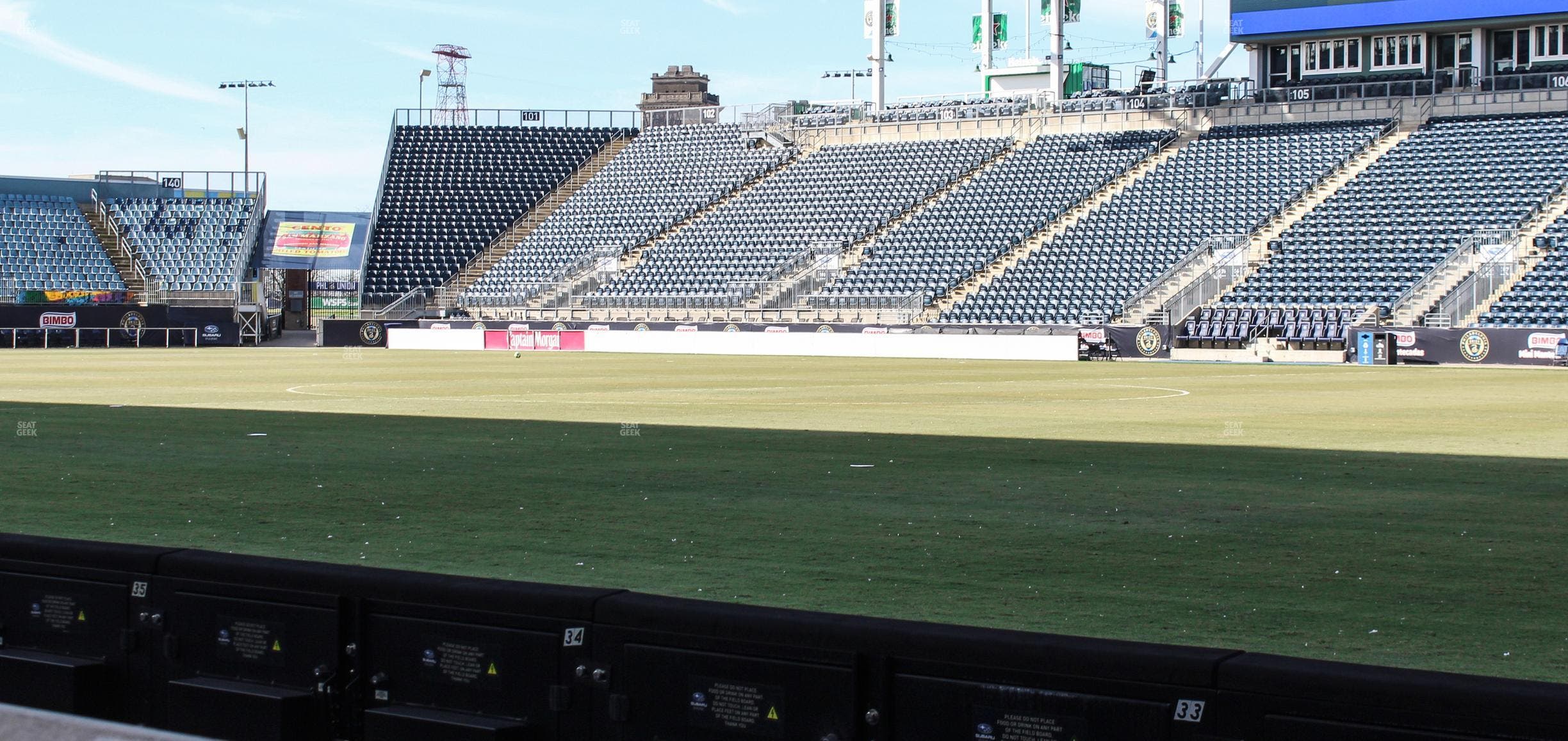 Subaru Park - Section 124 Ada Seat View