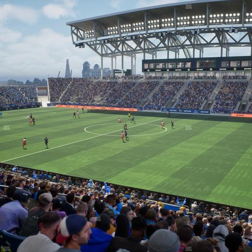 Subaru Park - Section 124 Seat View