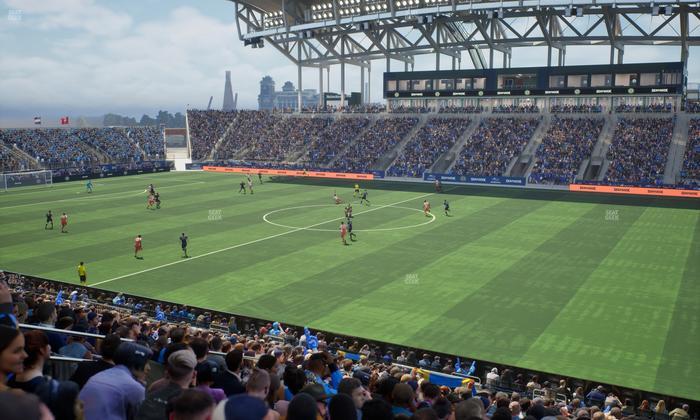 Subaru Park - Section 124 Seat View