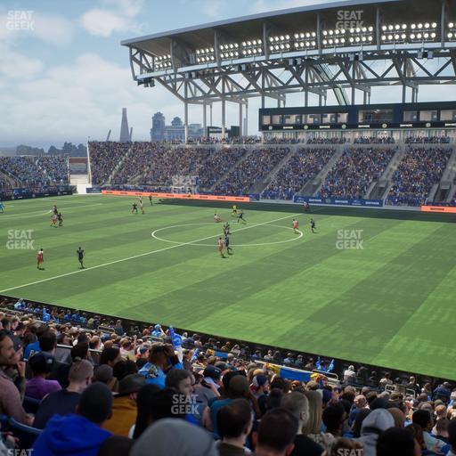 Subaru Park - Section 124 Seat View